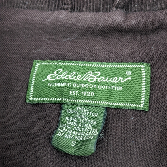 Eddie Bauer Corduroy Vest Size Small - Picture 4 of 12
